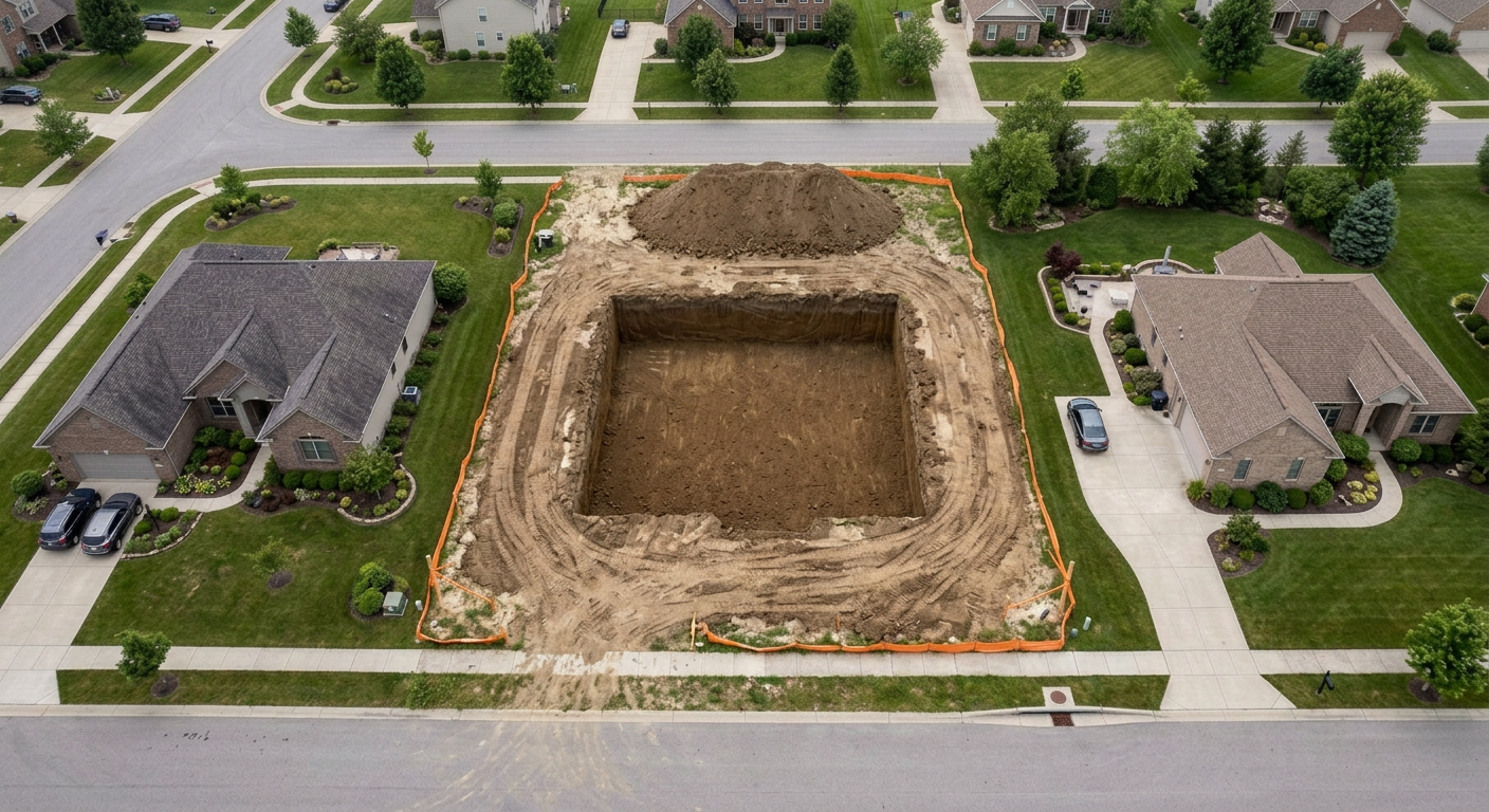 Foundation Excavation - After